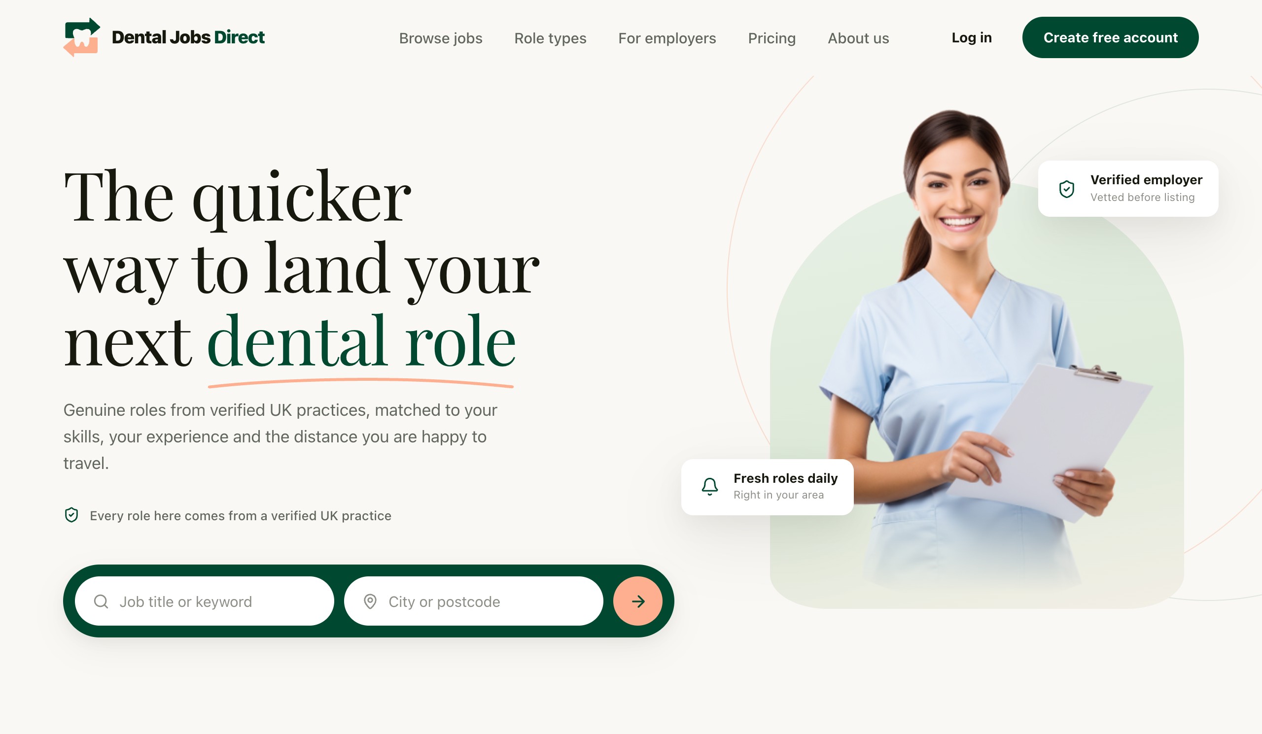 Design 2 — header and hero banner